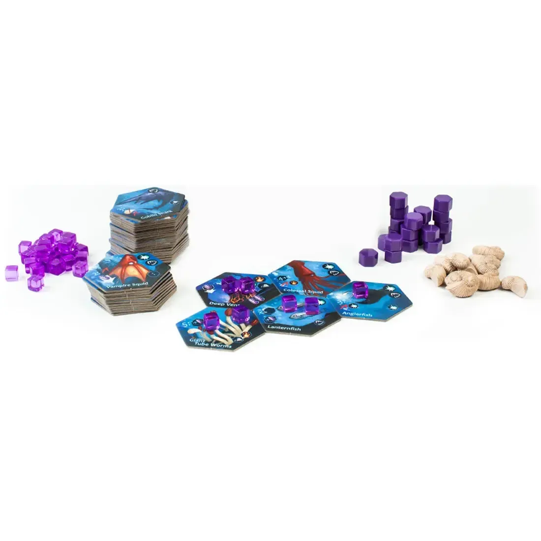 Deep Vents - Tile Placement Nature Board Game for Family and Adults (2-4 Players, Age 13+) - Red Raven Games - Image 4