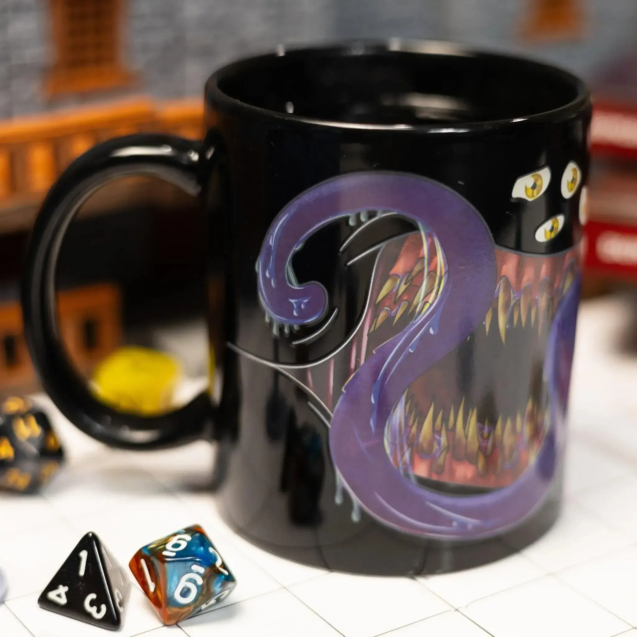 "Definetly Not A Mimic" Magic Heat-Change Mug for Tabletop Gamers, Dungeon Masters & Nerds (Ceramic, 11 oz.) - Adventurer's Forge - Image 15