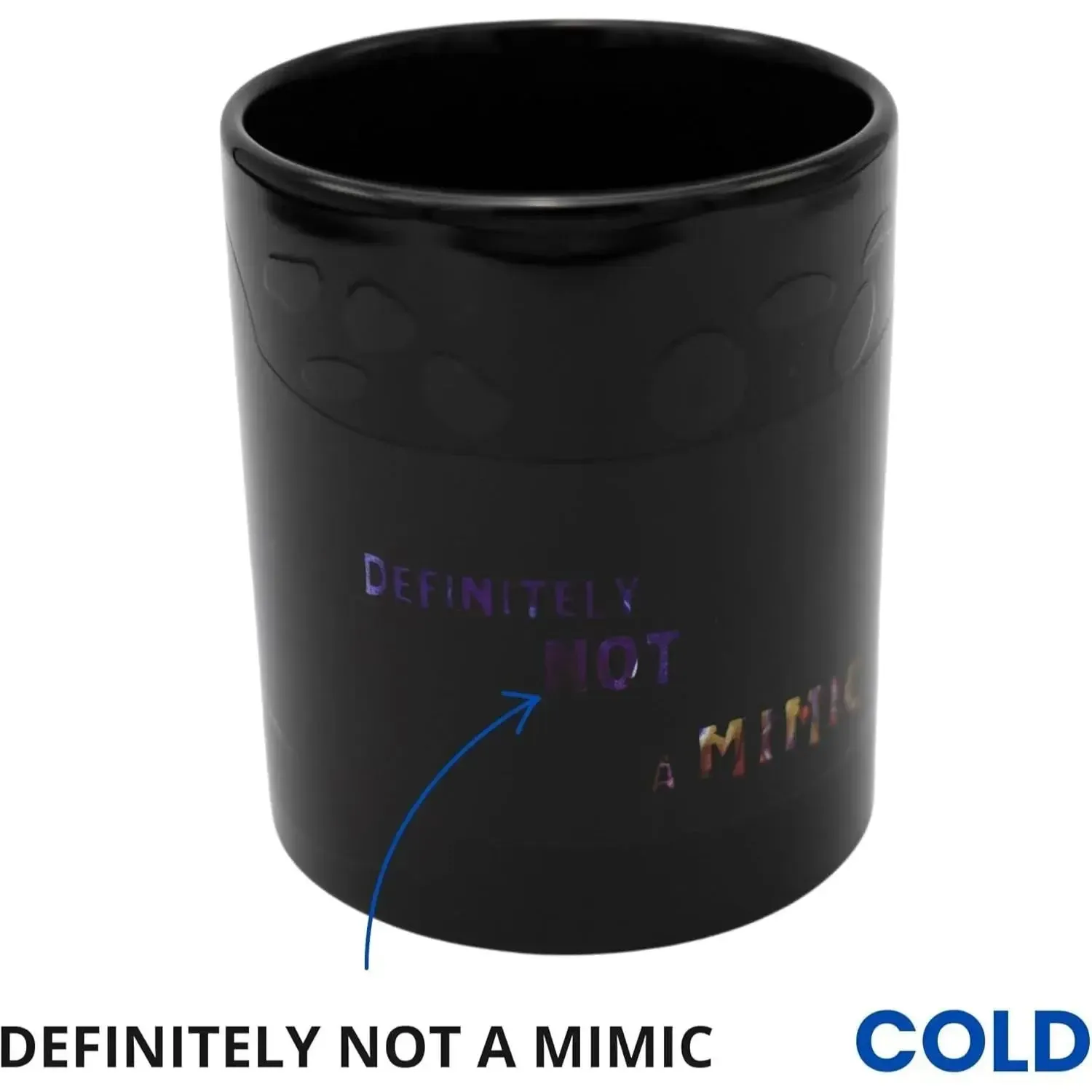 "Definetly Not A Mimic" Magic Heat-Change Mug for Tabletop Gamers, Dungeon Masters & Nerds (Ceramic, 11 oz.) - Adventurer's Forge - Image 19