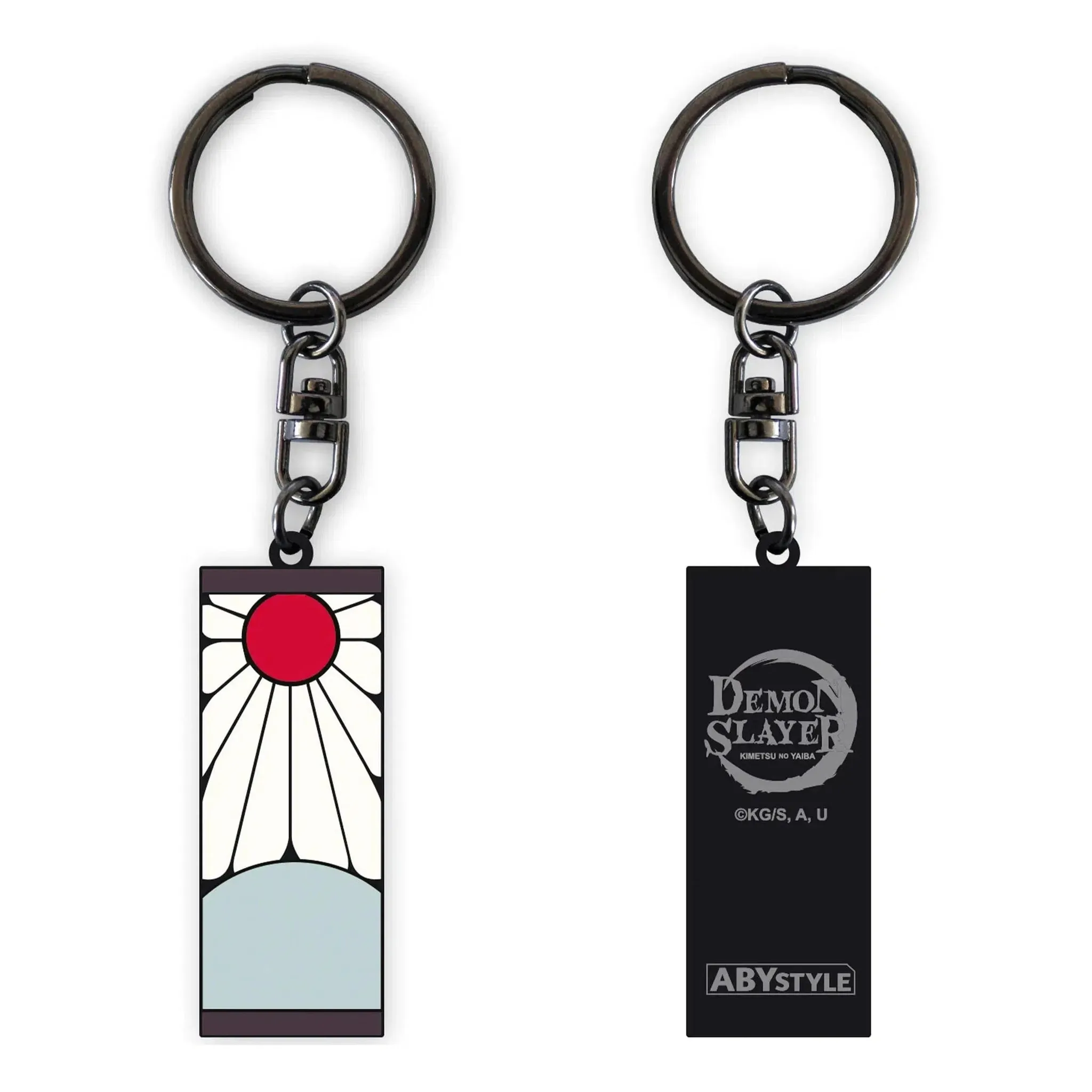 Demon Slayer - 3-Piece Gift Set - ABYstyle - 11 oz. Tanjiro Mug, Hanafuda Keychain, Notebook - Image 3