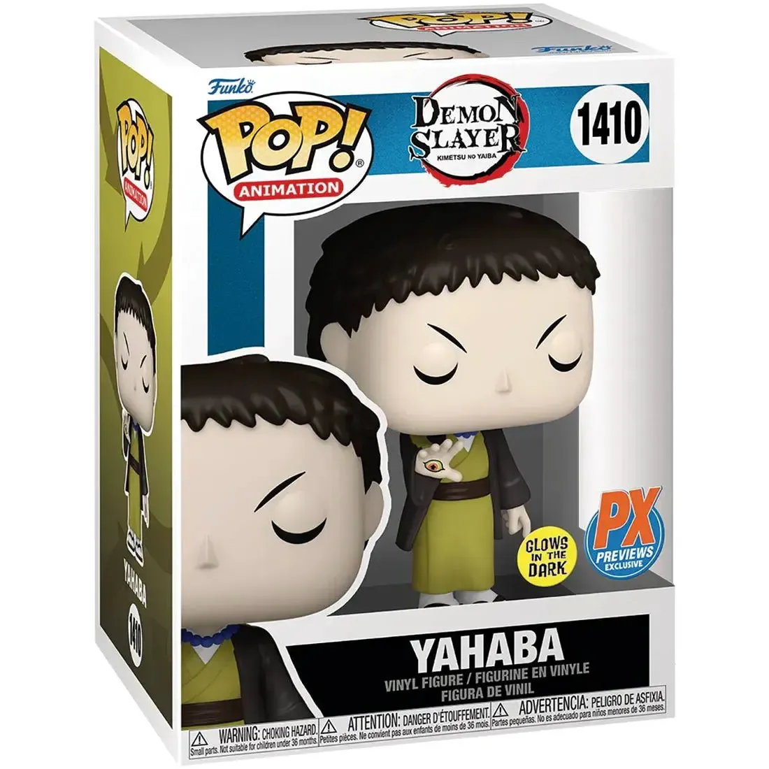 Demon Slayer [Asakusa Arc] - Yahaba Figure (3.8", Glows in the Dark, Limited Edition 1 of 20,000) - Funko - Pop! Animation Series (1410)