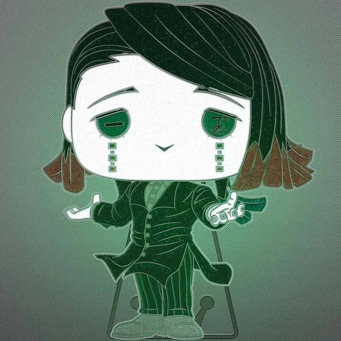 Demon Slayer - Enmu Pin Badge (Glows in the Dark, Enamel) - Funko - Pop! Anime Pin Series (61) - Image 3