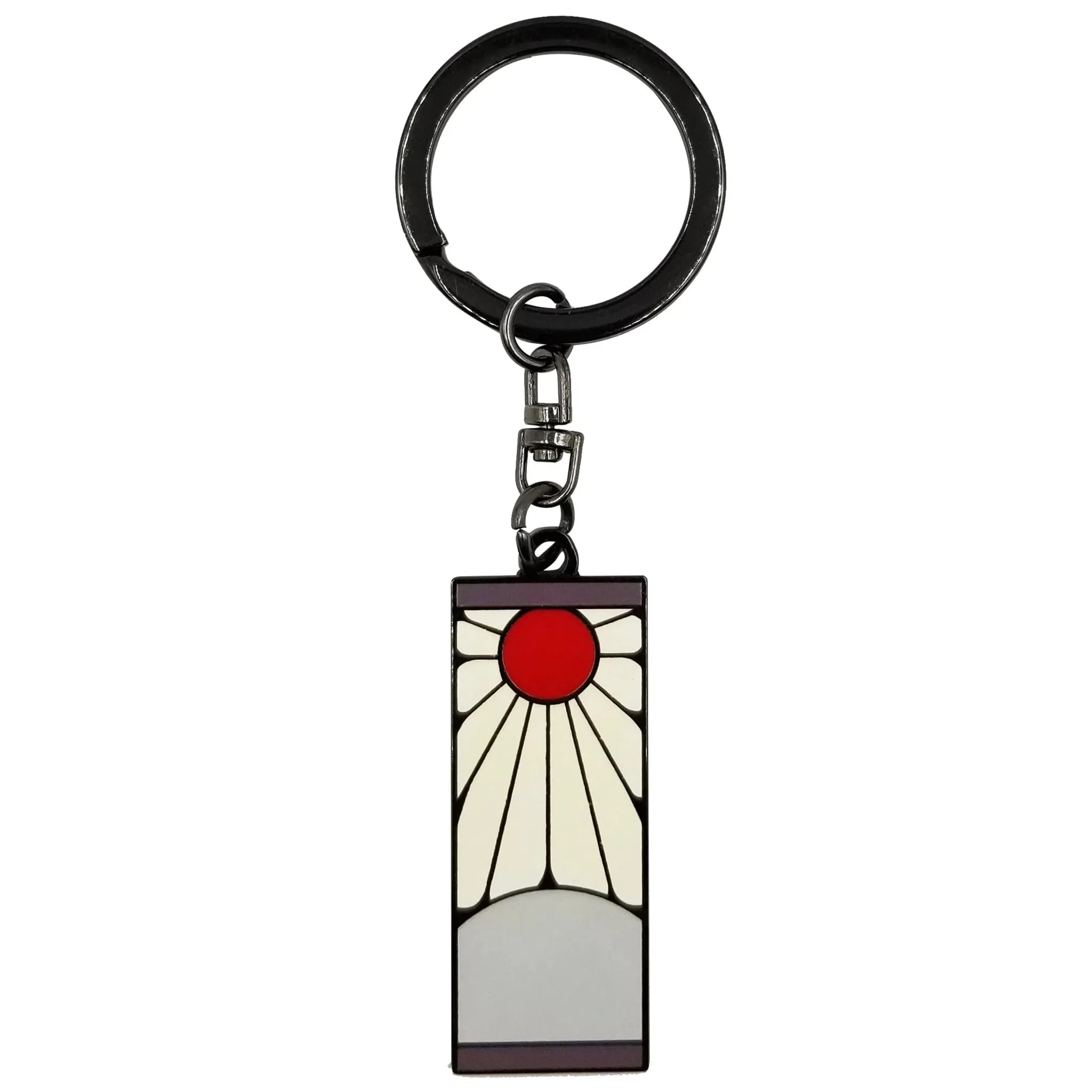 Demon Slayer - Hanafuda Earring Keychain (Metal) - ABYstyle - Image 2