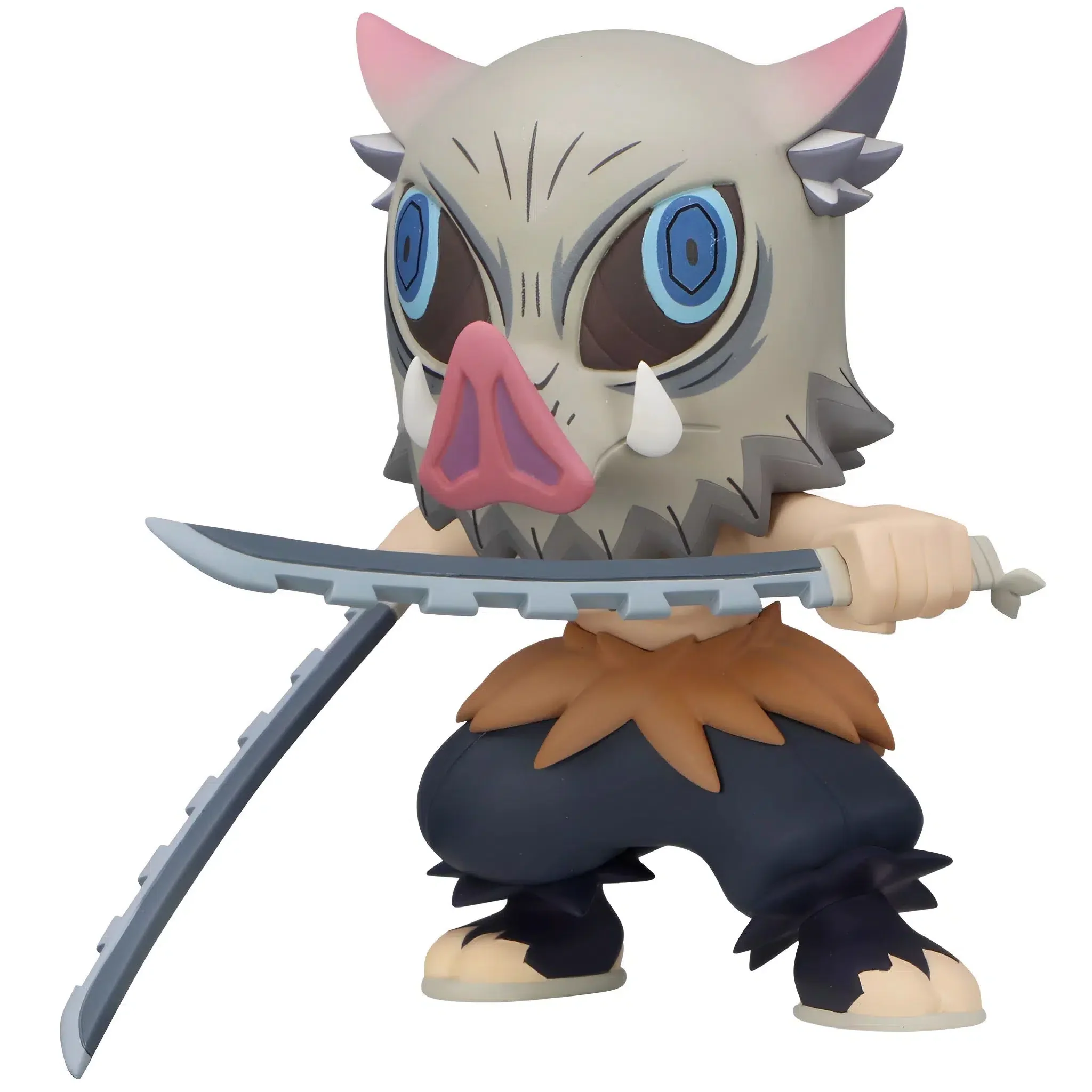 Demon Slayer - Inosuke Hashibira Figure (Normal Color Version) - FuRyu - Toonize Series - Image 3