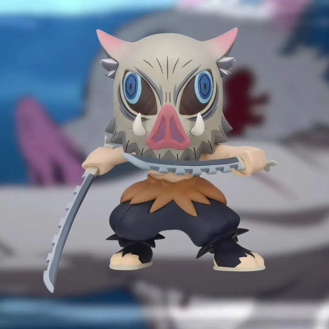 Demon Slayer - Inosuke Hashibira Figure (Normal Color Version) - FuRyu - Toonize Series - Image 5