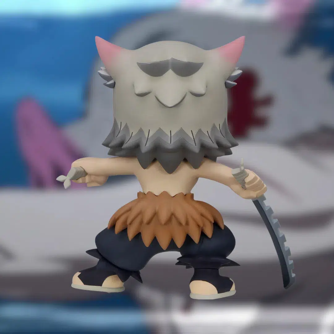Demon Slayer - Inosuke Hashibira Figure (Normal Color Version) - FuRyu - Toonize Series - Image 6