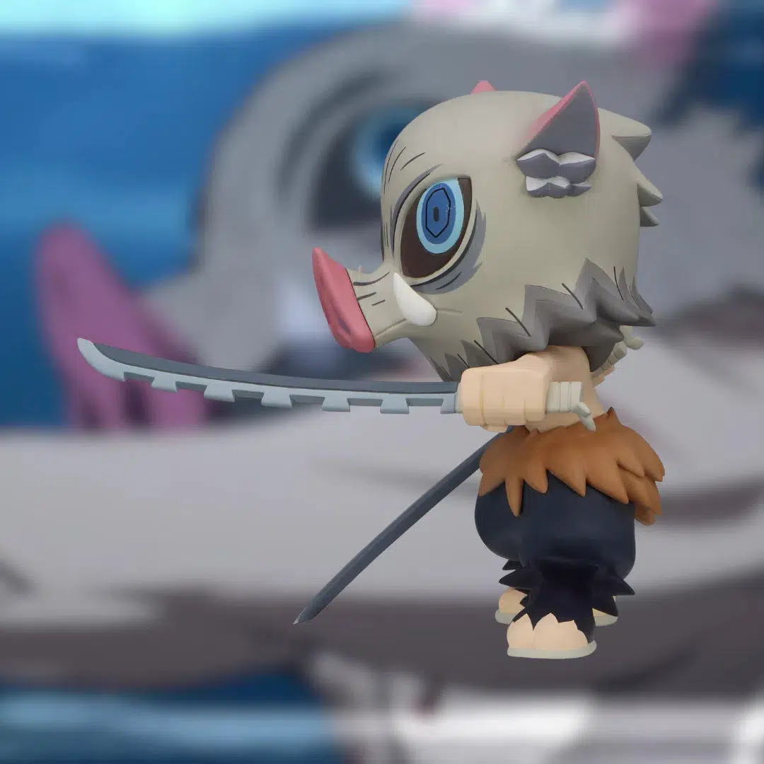 Demon Slayer - Inosuke Hashibira Figure (Normal Color Version) - FuRyu - Toonize Series - Image 8