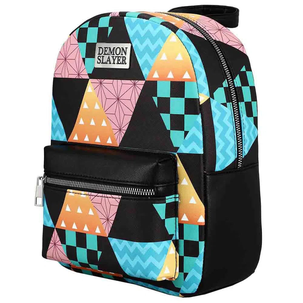 Demon Slayer - Kimono Patterns Mini Backpack - Bioworld - Image 4