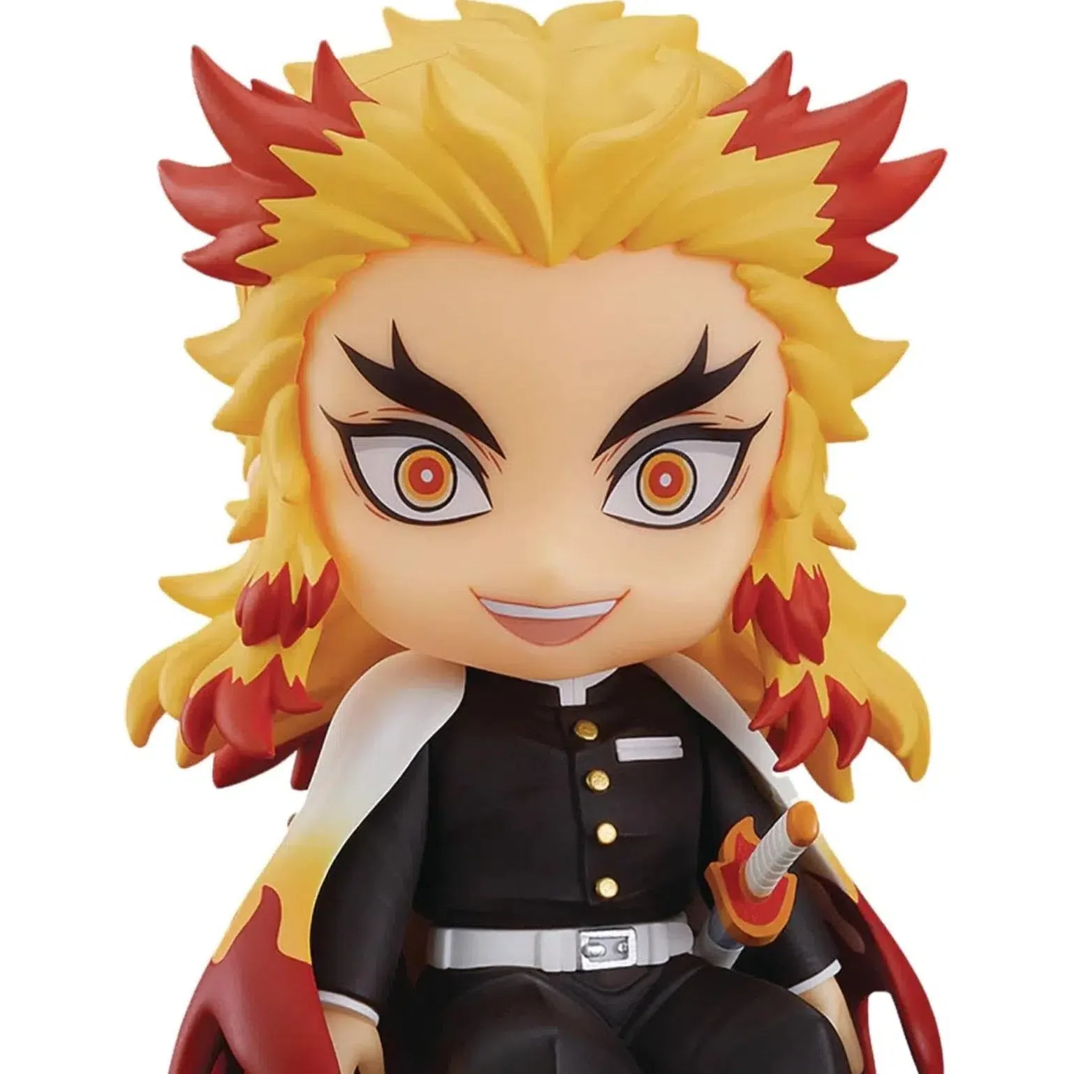Demon Slayer - Kyojuro Rengoku Sitting Figure - Good Smile Company - Nendoroid Swacchao! Series - Image 2