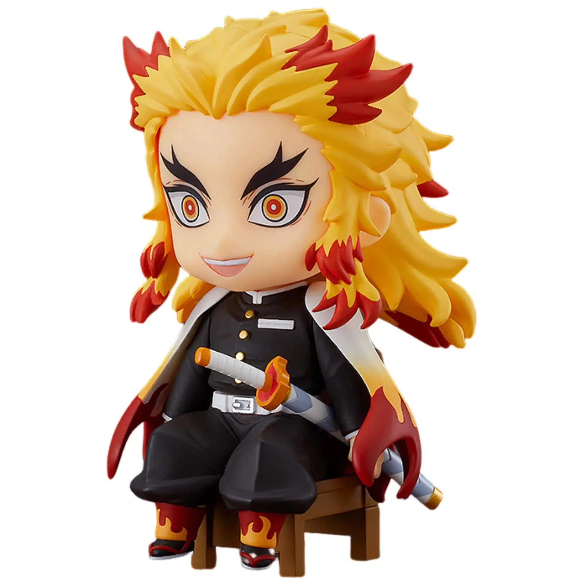 Demon Slayer - Kyojuro Rengoku Sitting Figure - Good Smile Company - Nendoroid Swacchao! Series - Image 3