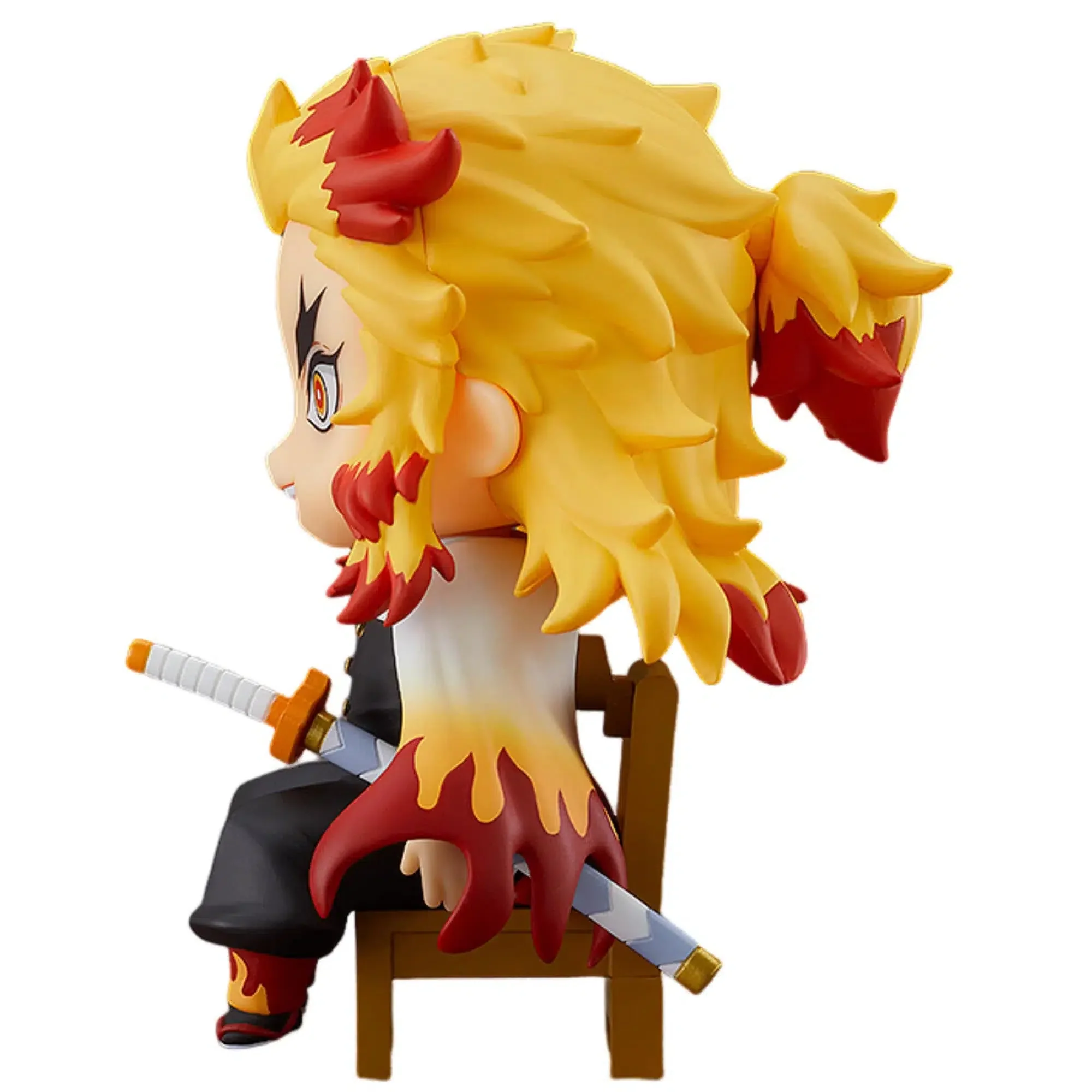 Demon Slayer - Kyojuro Rengoku Sitting Figure - Good Smile Company - Nendoroid Swacchao! Series - Image 4