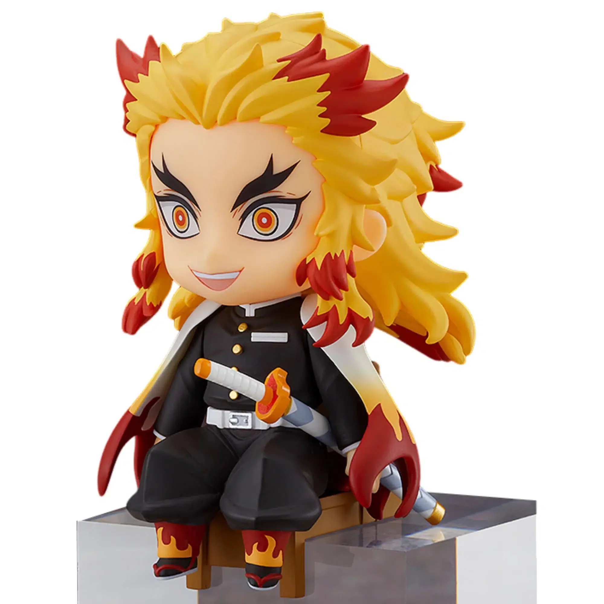 Demon Slayer - Kyojuro Rengoku Sitting Figure - Good Smile Company - Nendoroid Swacchao! Series - Image 5