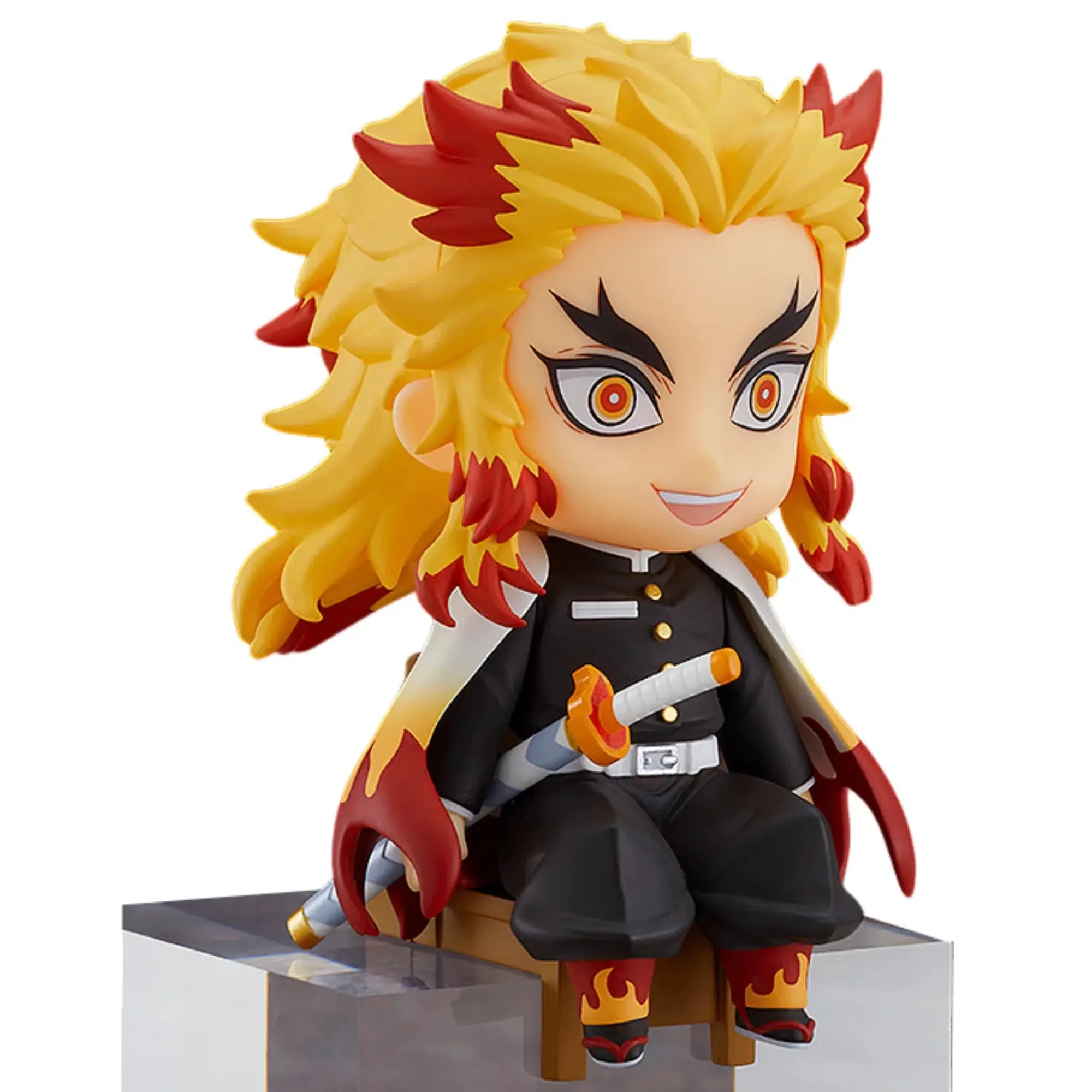 Demon Slayer - Kyojuro Rengoku Sitting Figure - Good Smile Company - Nendoroid Swacchao! Series - Image 6