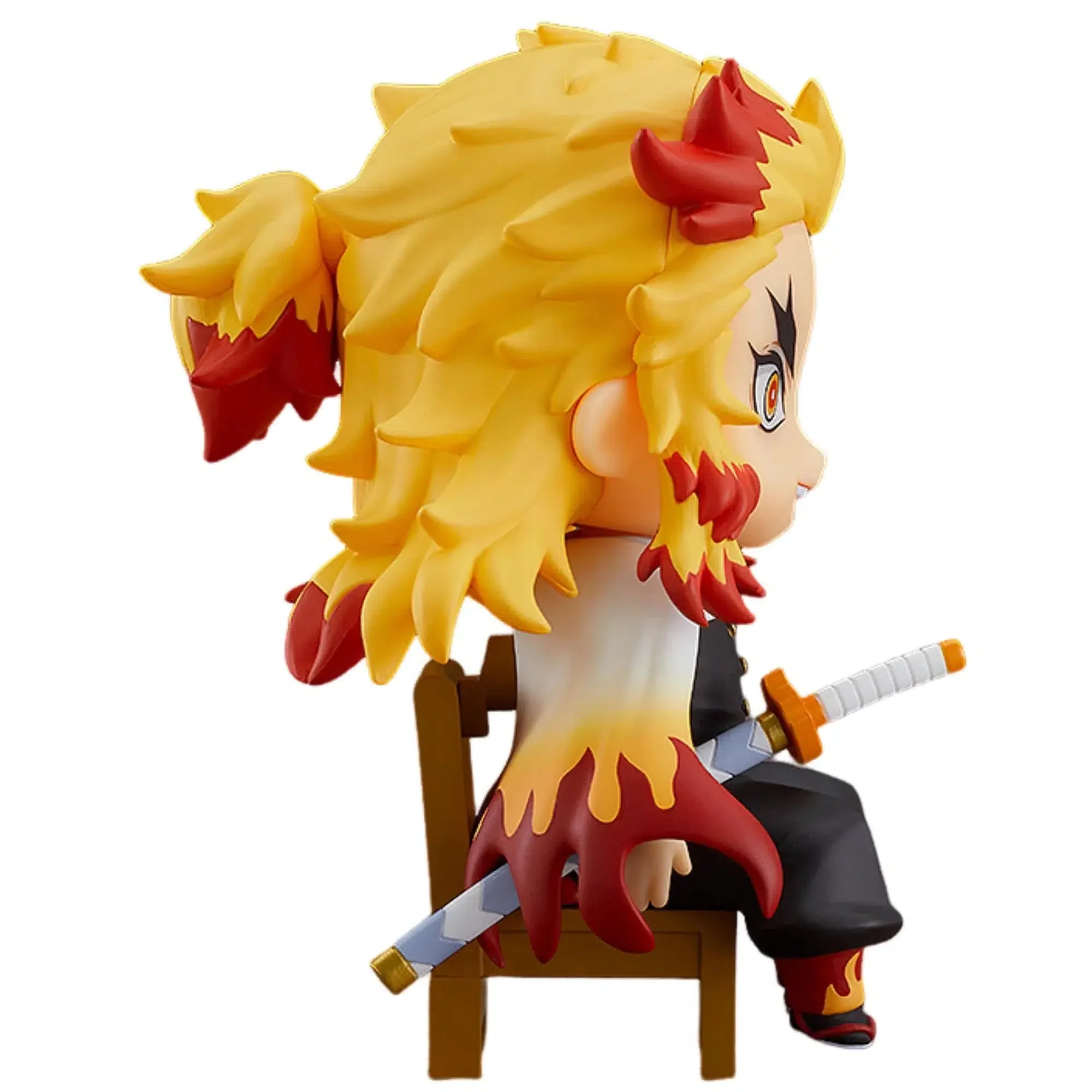 Demon Slayer - Kyojuro Rengoku Sitting Figure - Good Smile Company - Nendoroid Swacchao! Series - Image 7