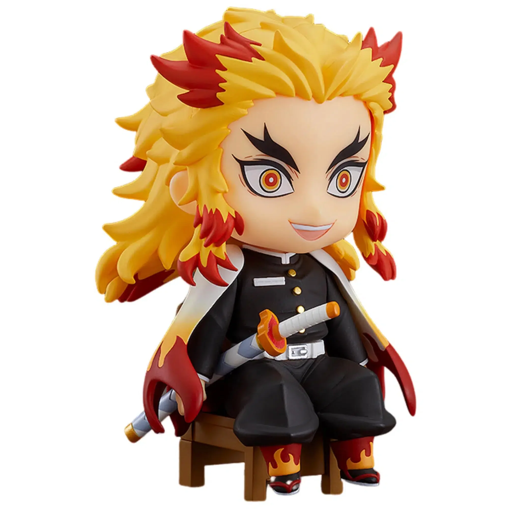 Demon Slayer - Kyojuro Rengoku Sitting Figure - Good Smile Company - Nendoroid Swacchao! Series - Image 8