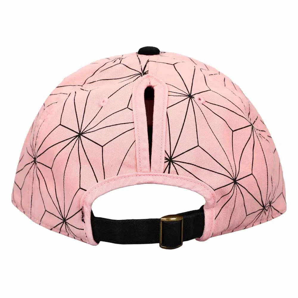 Demon Slayer - Nezuko Bamboo Muzzle Ponytail Baseball Hat - Bioworld - Image 2