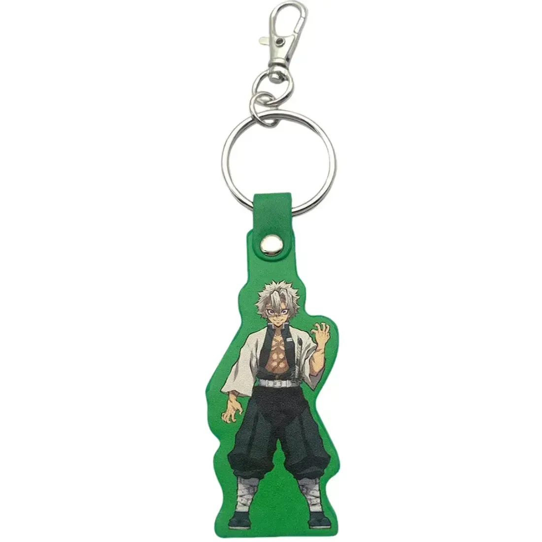 Demon Slayer - Sanemi Shinazugawa Keychain (3", PU Leather) - Great Eastern Entertainment
