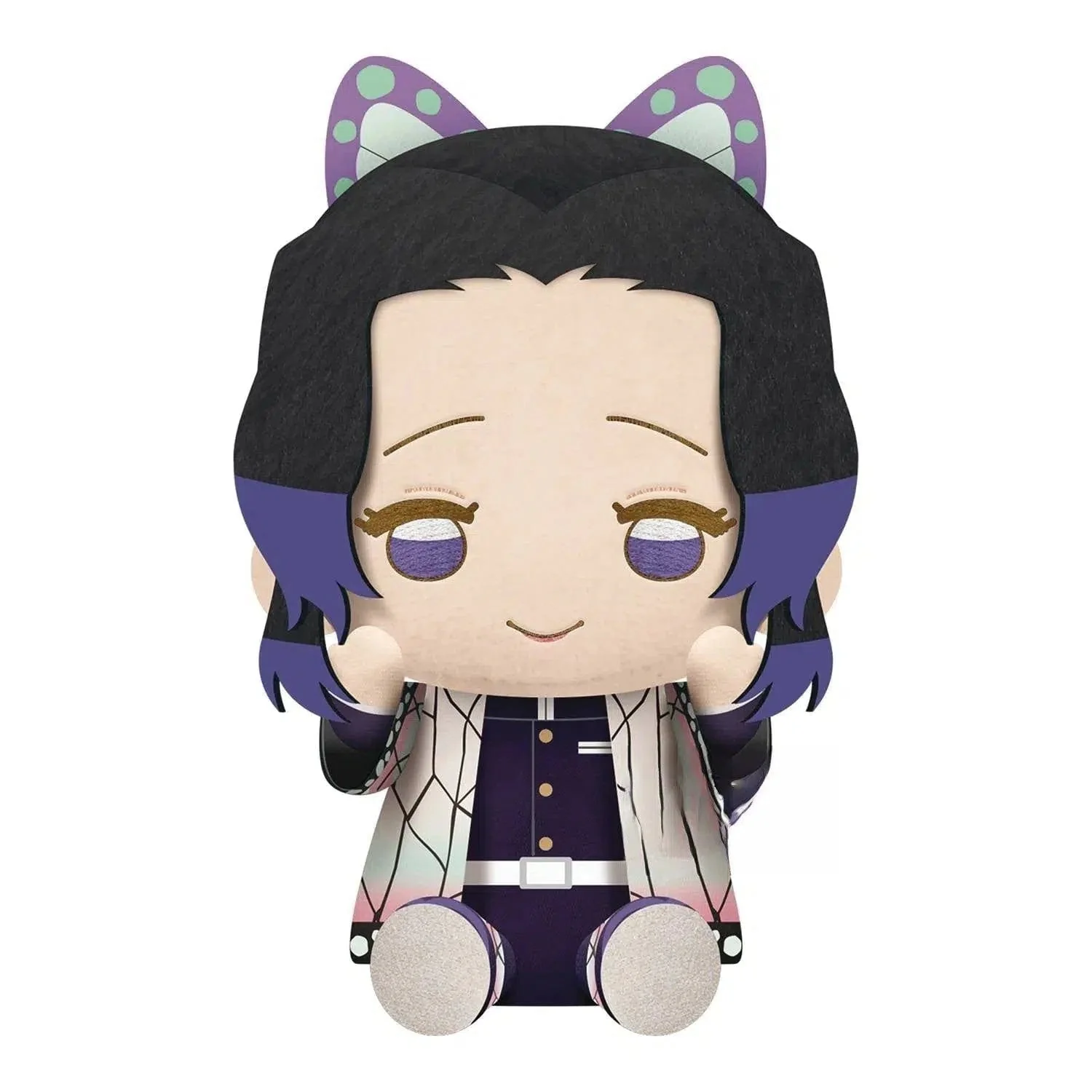 Demon Slayer - Sitting Shinobu Kocho Plush (8") - Bandai Spirits [Banpresto]