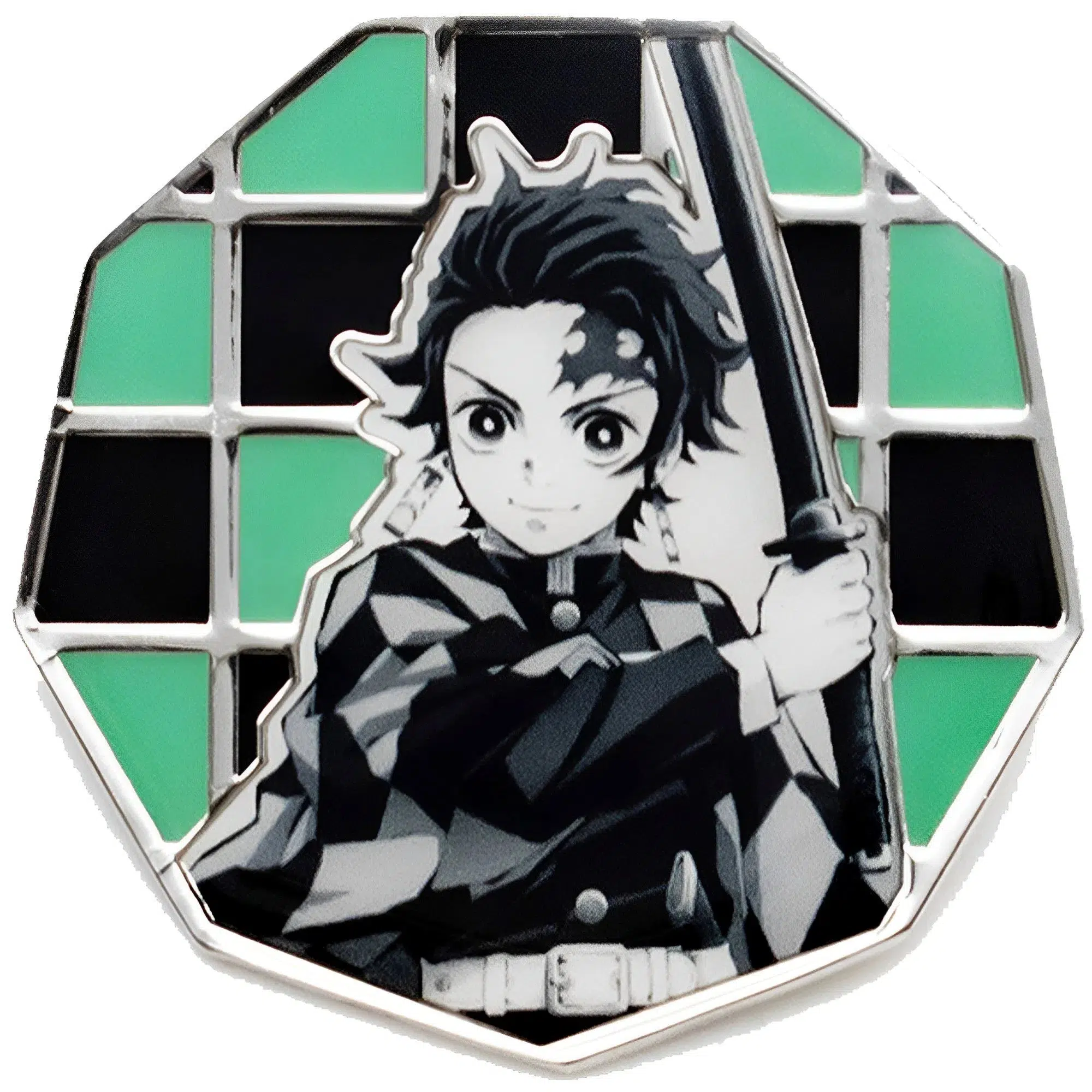 Demon Slayer - Tanjiro Kamado Collector's Gift Box Set - Culturefly - LED Light, Mug, Crew Socks, Pin Badge - Image 5