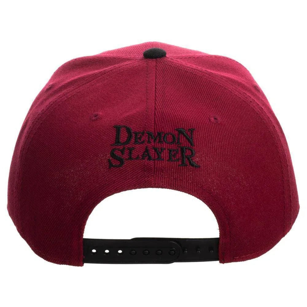 Demon Slayer - Tanjiro & Nezuko Patch Snapback Hat (Sublimated, Pre-Curved Bill) - Bioworld - Image 4