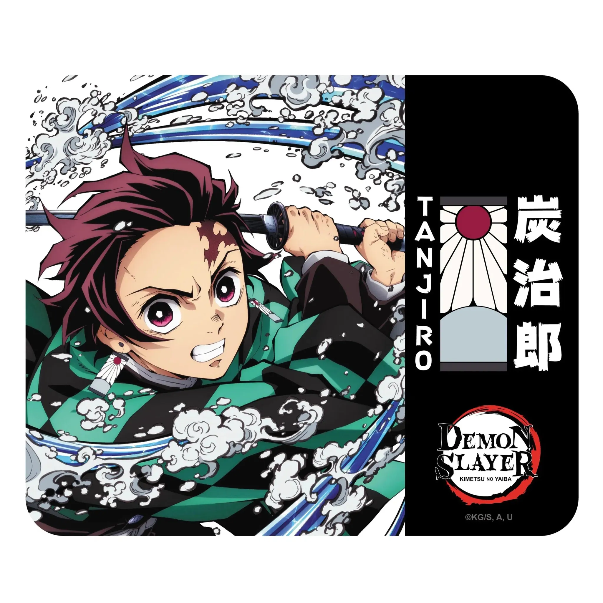 Demon Slayer - Tanjiro Water Breathing Mousepad (9.25"x7.75") - ABYstyle - Image 2