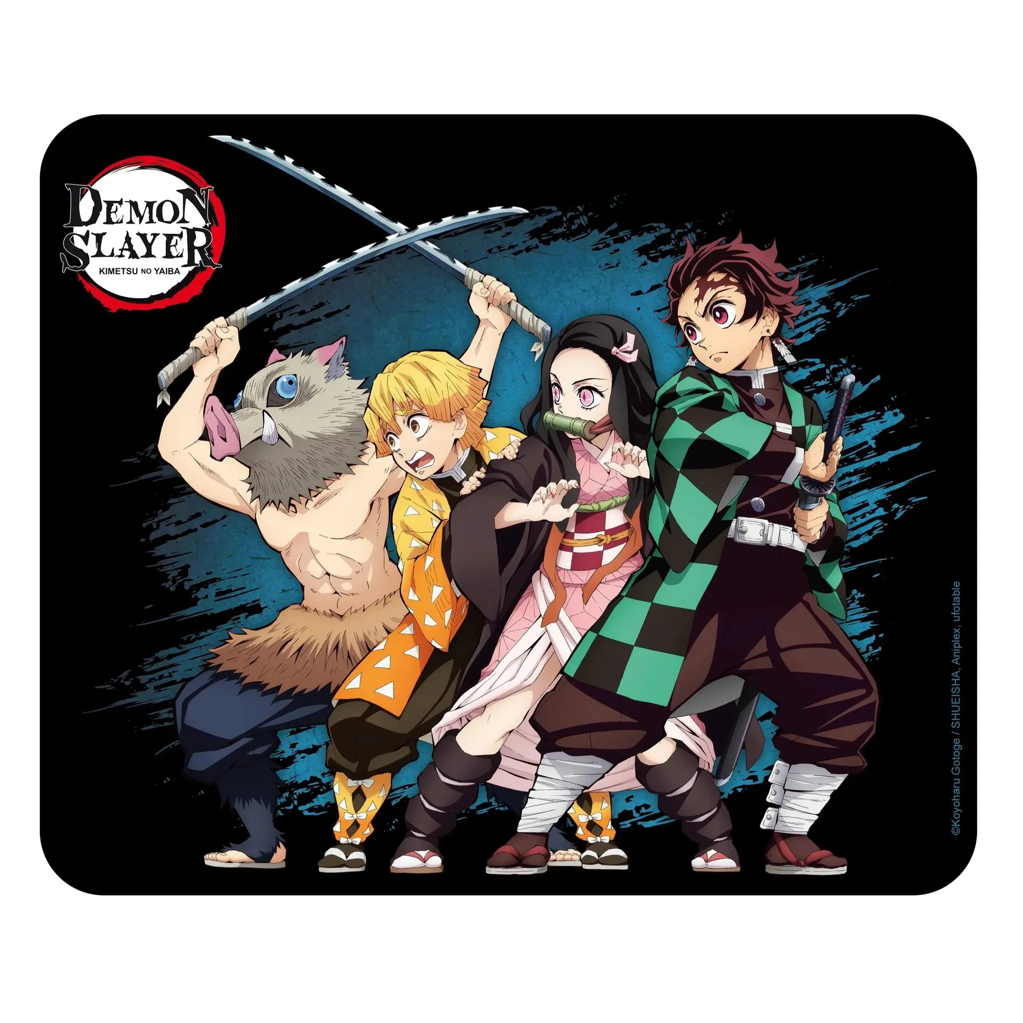 Demon Slayer - Tanjiro Zenitsu Inosuke Nezuko Mouse Pad - ABYstyle - Image 2