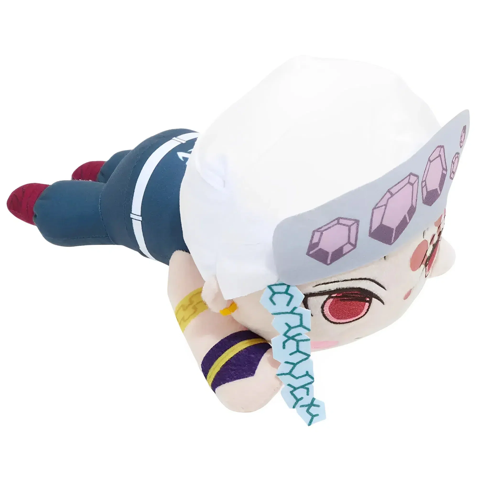 Demon Slayer - Tengen Uzui Laying Down Plush (11") - SEGA - Nesoberi Series - Image 3