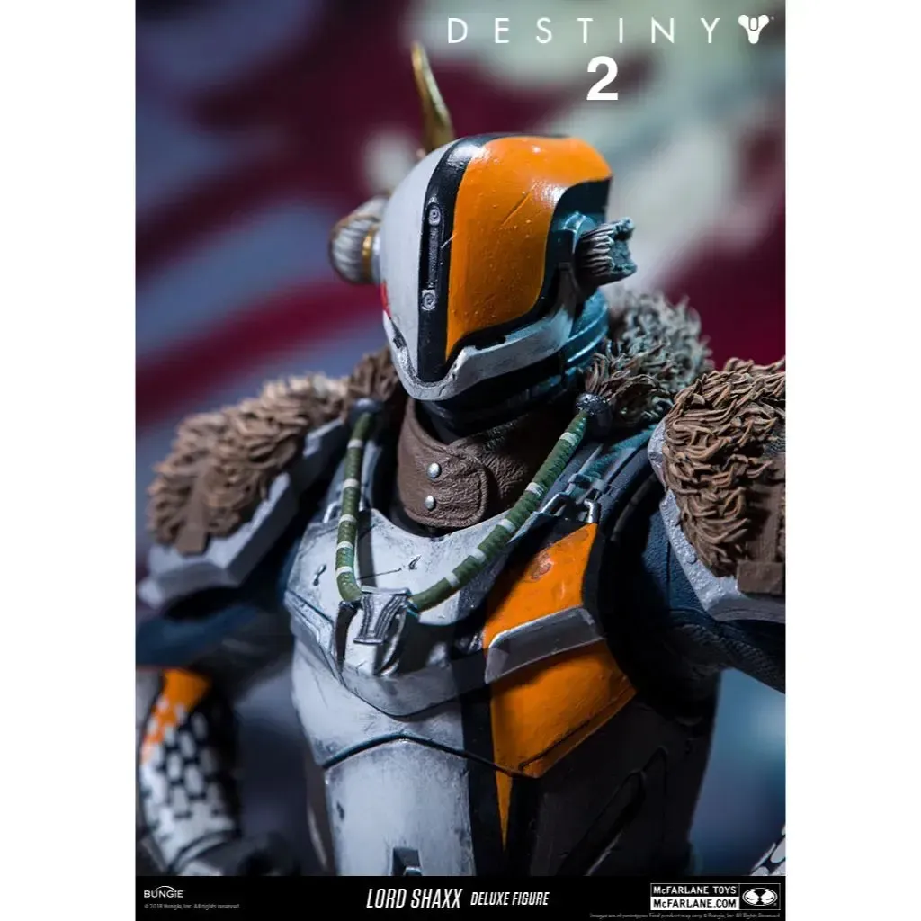 Destiny 2 - Lord Shaxx of The Crucible Deluxe Action Figure (10") - McFarlane Toys - McFarlane Collector Program (2018) - Image 10