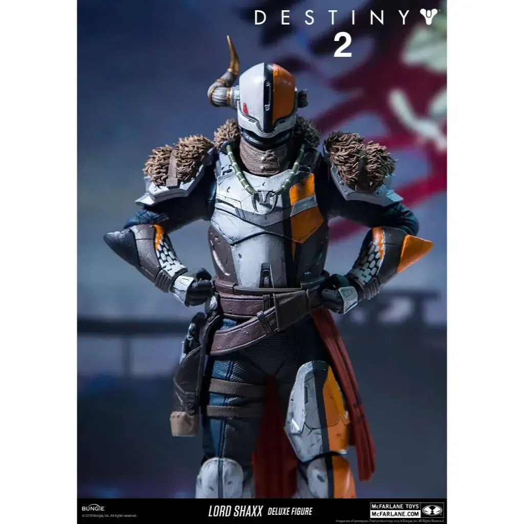 Destiny 2 - Lord Shaxx of The Crucible Deluxe Action Figure (10") - McFarlane Toys - McFarlane Collector Program (2018) - Image 6