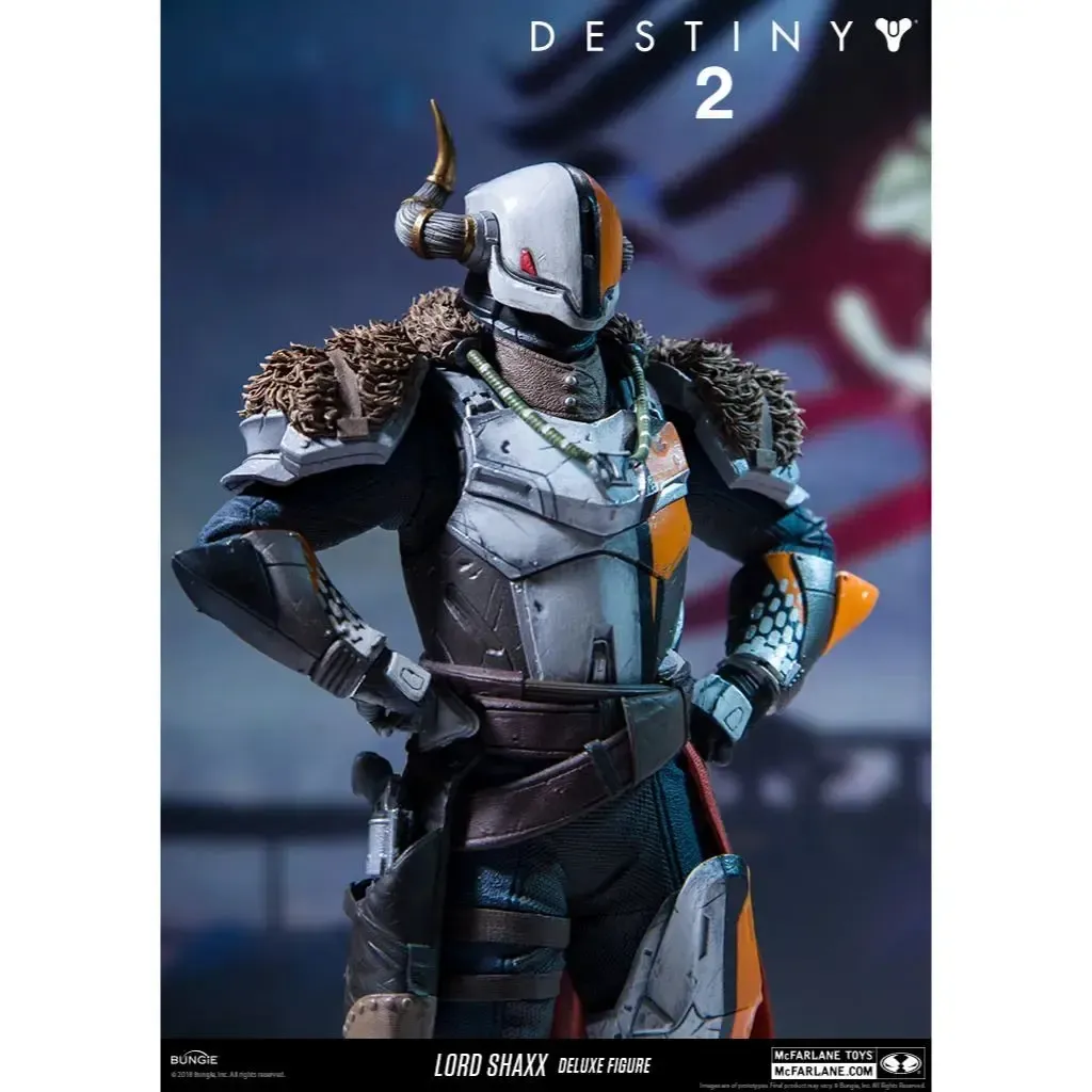 Destiny 2 - Lord Shaxx of The Crucible Deluxe Action Figure (10") - McFarlane Toys - McFarlane Collector Program (2018) - Image 7