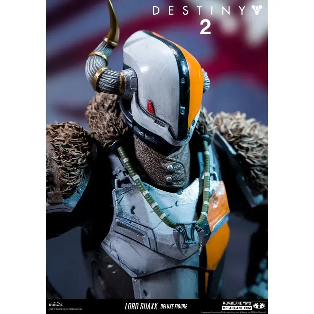 Destiny 2 - Lord Shaxx of The Crucible Deluxe Action Figure (10") - McFarlane Toys - McFarlane Collector Program (2018) - Image 8