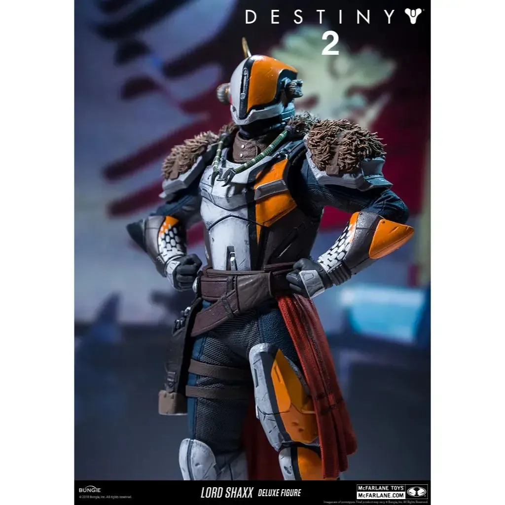 Destiny 2 - Lord Shaxx of The Crucible Deluxe Action Figure (10") - McFarlane Toys - McFarlane Collector Program (2018) - Image 9