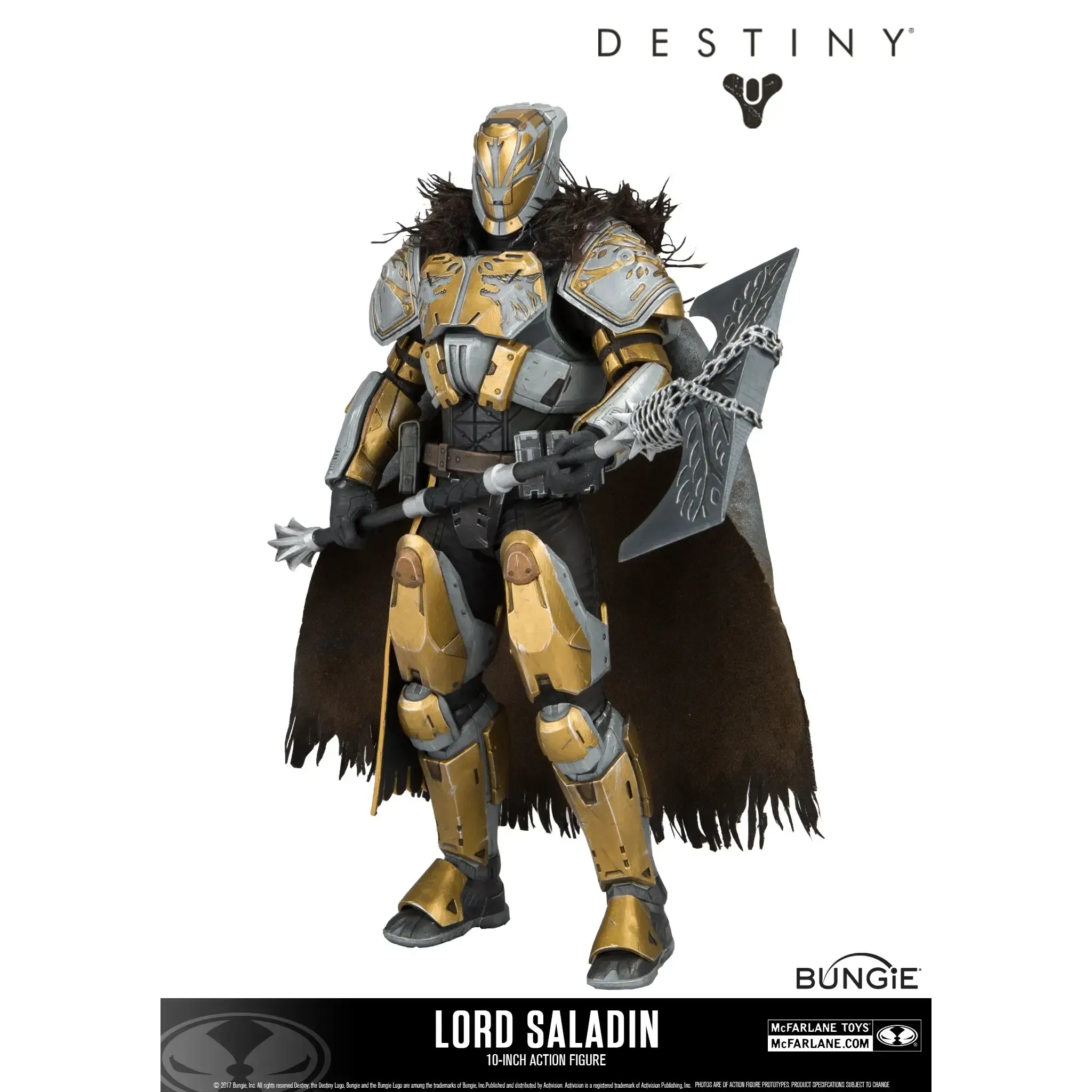 Destiny - Lord Saladin of the Iron Lords Deluxe Action Figure (10") - McFarlane Toys - Image 10