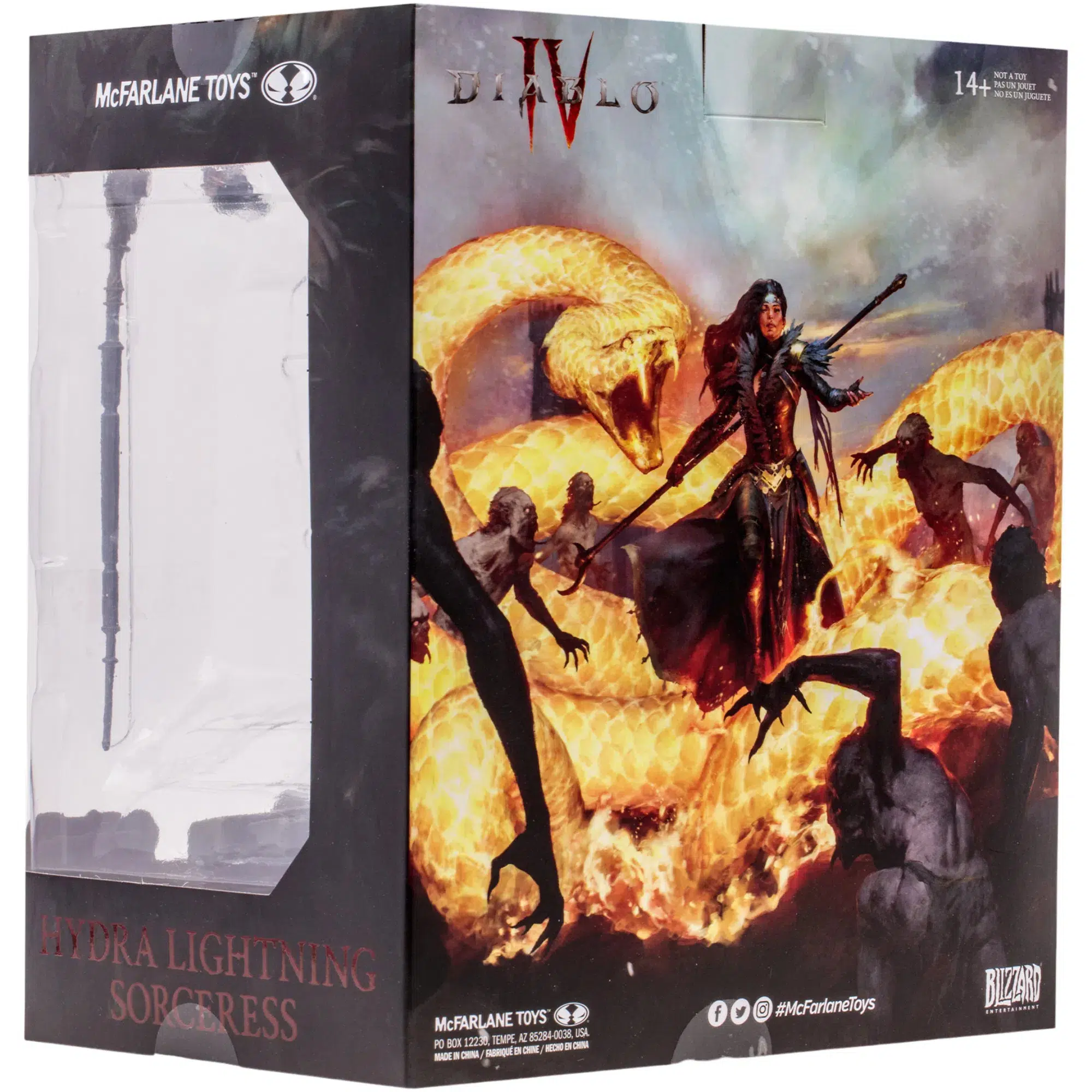 Diablo IV - Hydra Lightning Sorceress with Mystery Weapon Action Figure (6") - McFarlane Toys - Image 11