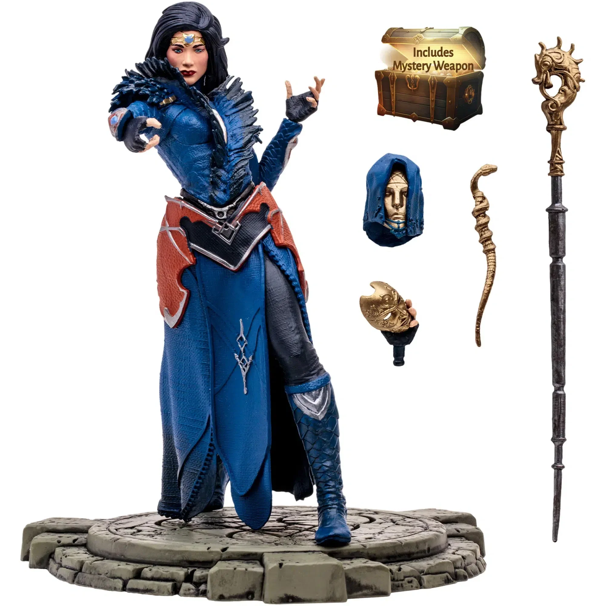 Diablo IV - Hydra Lightning Sorceress with Mystery Weapon Action Figure (6") - McFarlane Toys - Image 3