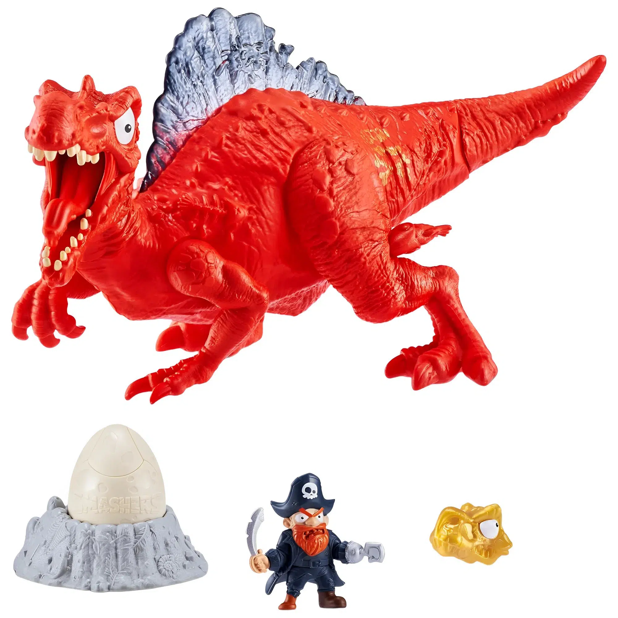 Dino Island - Mega Dino Egg Mystery Dinosaur Toy Figure Blind Bag (Dinosaur Color Will Vary) - Zuru Smashers - Image 6