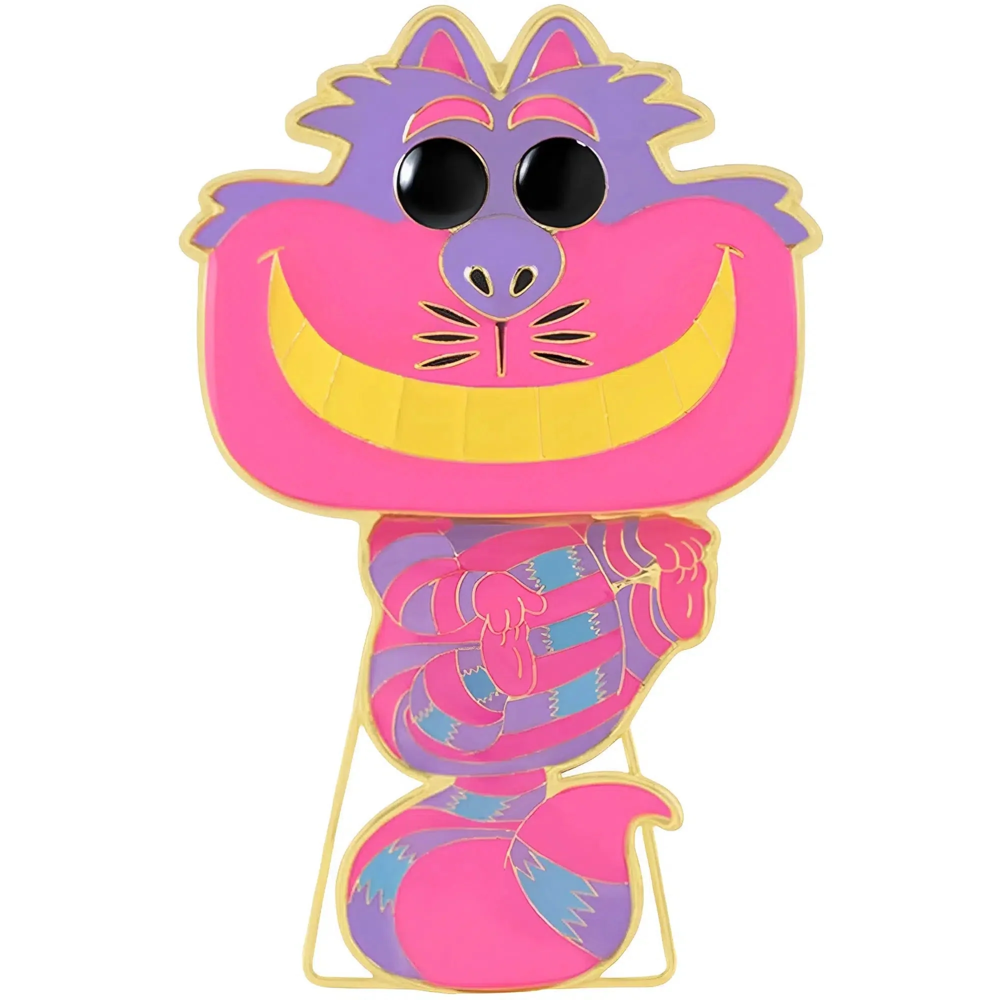 Disney [Alice in Wonderland] - Cheshire Cat Pin Badge (Glows in the Dark, Enamel) - Funko - Pop! Pin Series (20) - Image 2