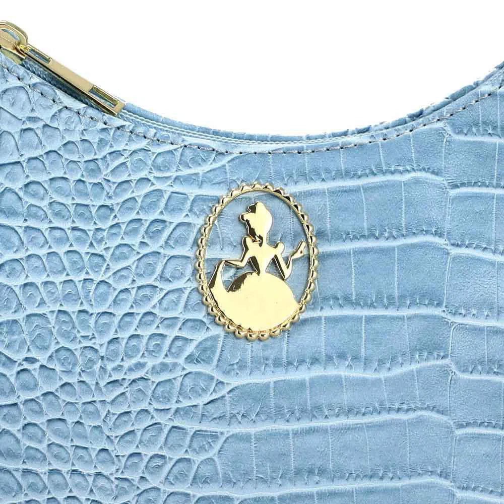 Disney - Cinderella Shoulder Bag (Light Blue, Metal Badge) - Bioworld - Image 6