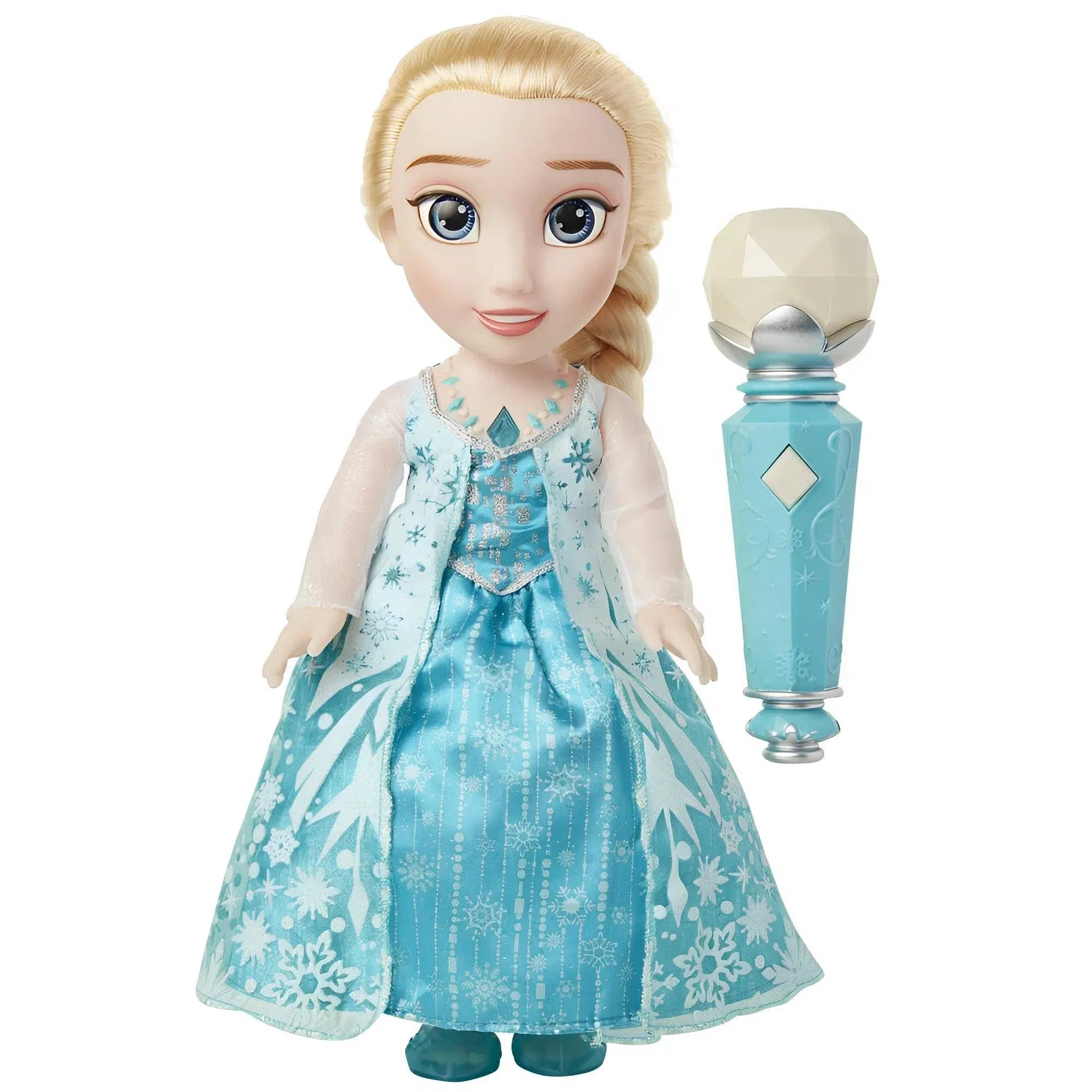 Disney [Frozen] - Sing-A-Long Elsa Doll With Microphone - Jakks Pacific - (2013) - Image 2