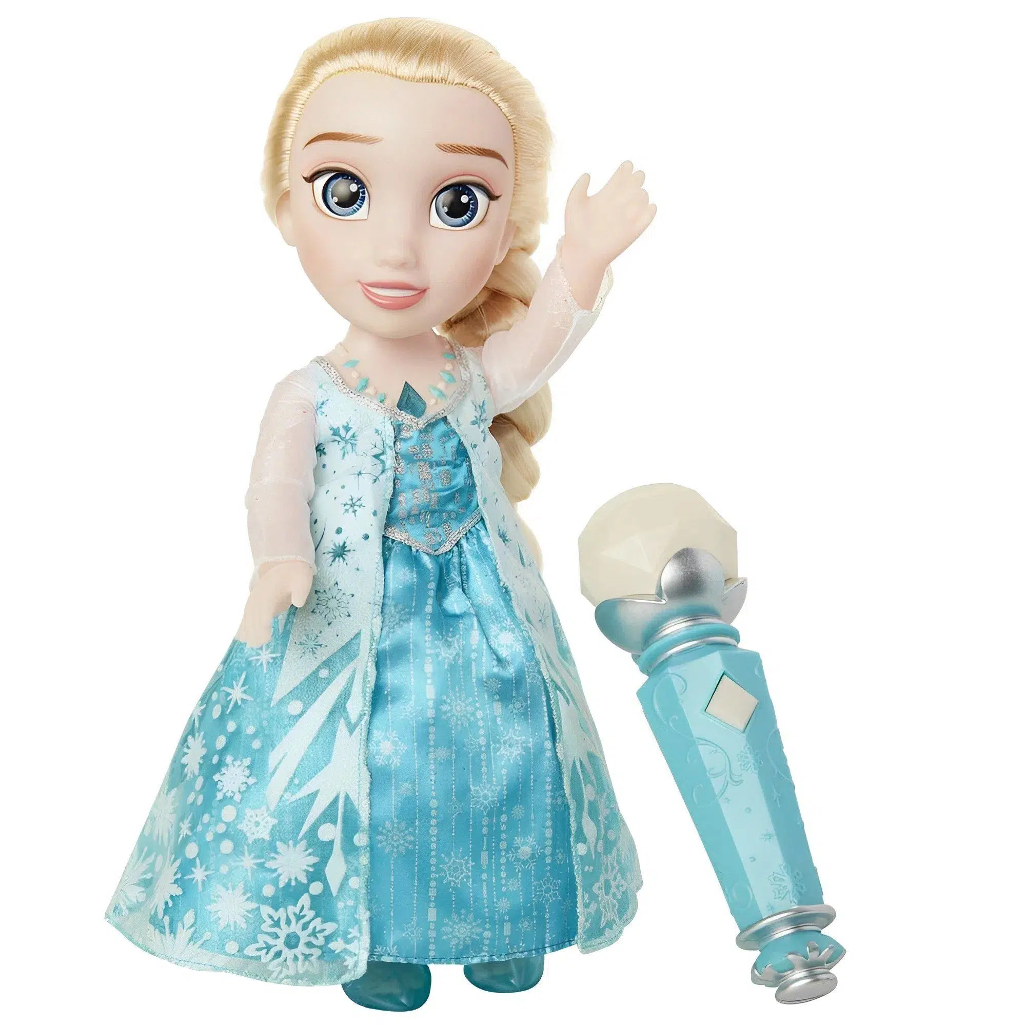 Disney [Frozen] - Sing-A-Long Elsa Doll With Microphone - Jakks Pacific - (2013) - Image 5