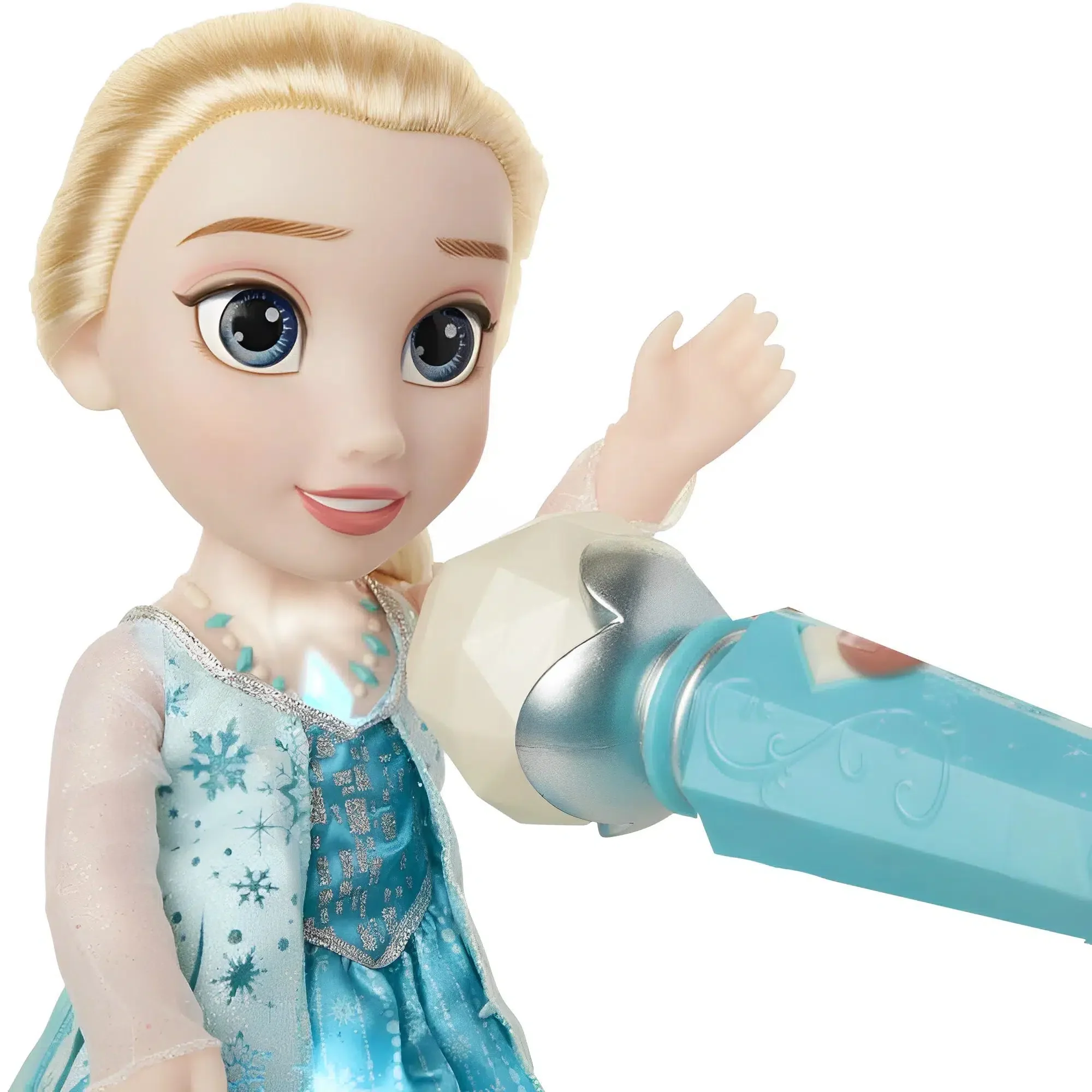 Disney [Frozen] - Sing-A-Long Elsa Doll With Microphone - Jakks Pacific - (2013) - Image 6
