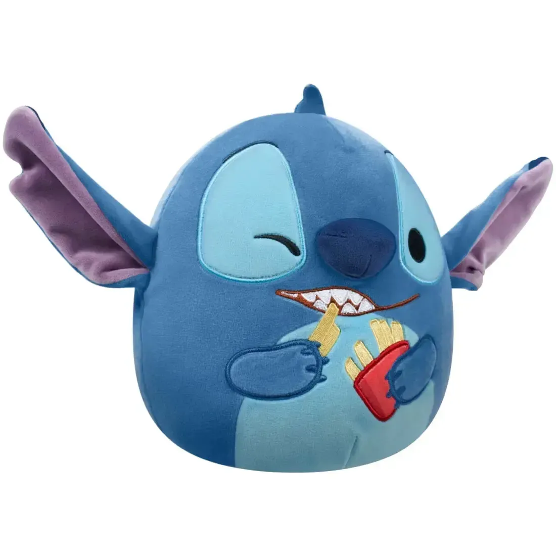 Disney [Lilo & Stitch] - Stitch Eating French Fries Plush (8") - Jazwares - Squishmallows Series - Image 5