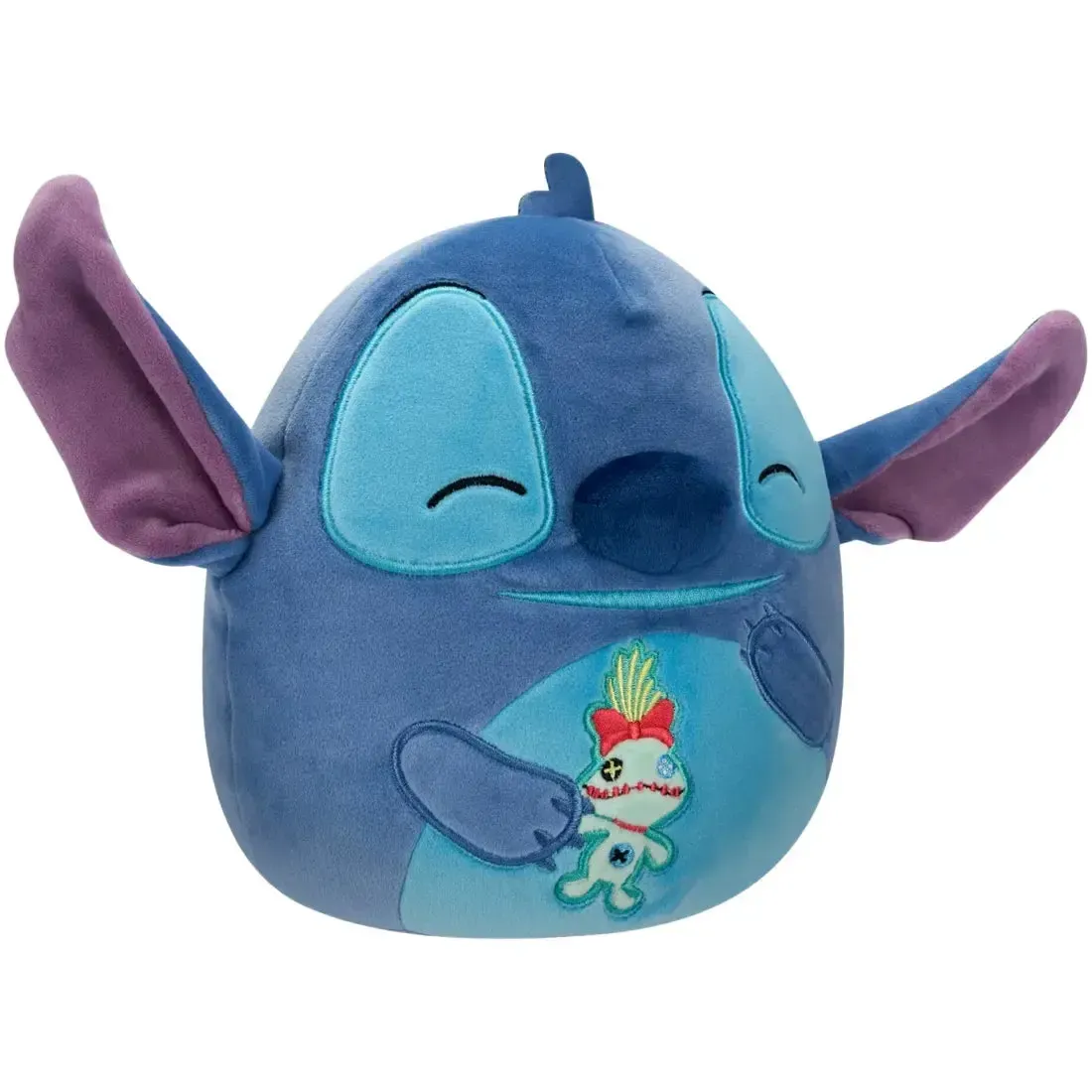 Disney [Lilo & Stitch] - Stitch Holding Scrump Plush (8") - Jazwares - Squishmallows Series - Image 5