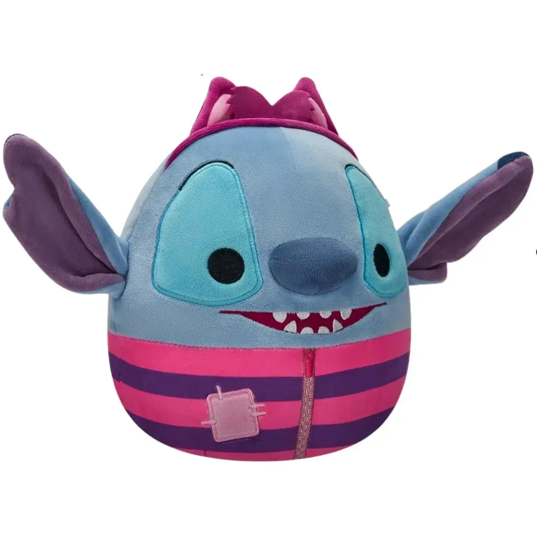 Disney [Lilo & Stitch x Alice in Wonderland] - Stitch in Cheshire Cat Costume Plush (8") - Jazwares - Squishmallows Series - Image 3
