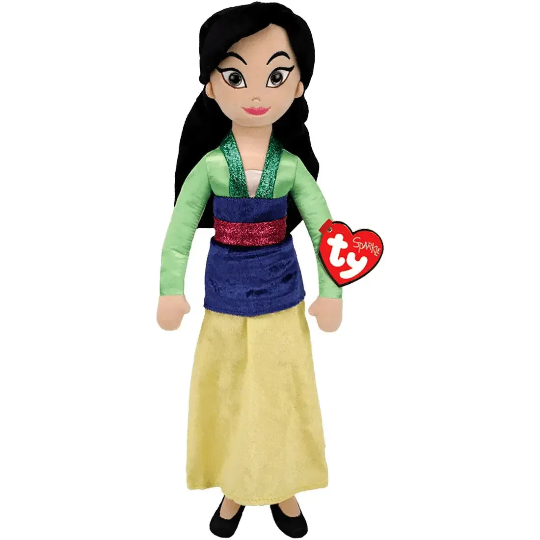 Disney [Mulan] - Fa Mulan Plush Doll (15") - Ty - Sparkle Beanie Buddies Series