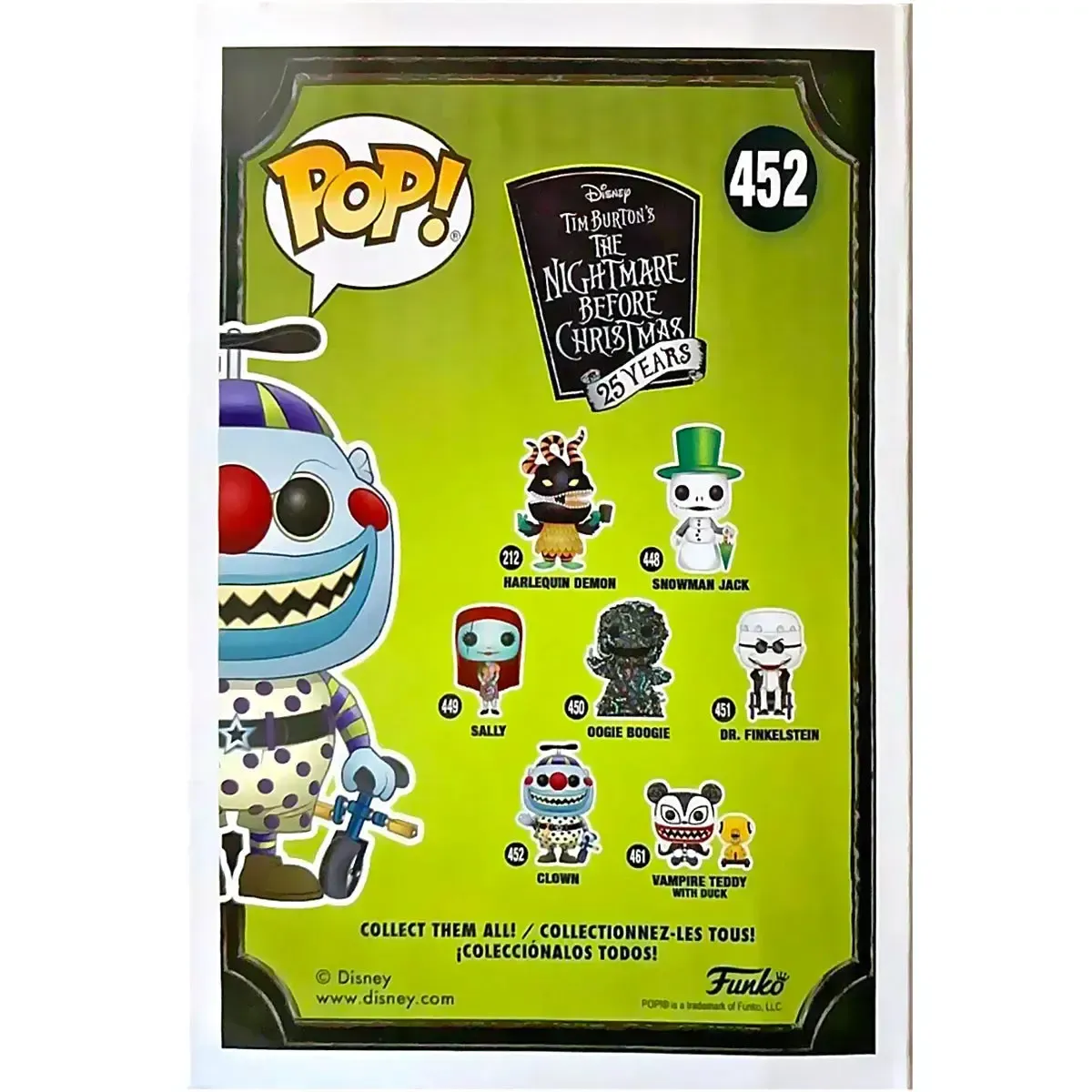 Disney [The Nightmare Before Christmas] - Clown with the Tear-Away Face Figure - Funko - Pop! Series - Image 3