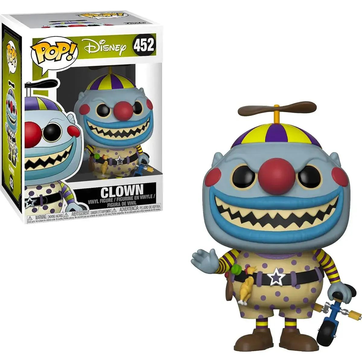 Disney [The Nightmare Before Christmas] - Clown with the Tear-Away Face Figure - Funko - Pop! Series - Image 4