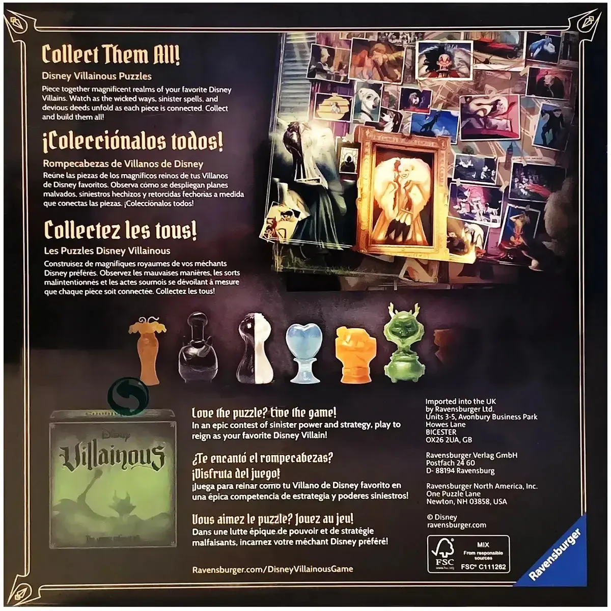 Disney [Villainous] - Artwork of Pete Jigsaw Puzzle (1000 Pieces) - Ravensburger - Image 3