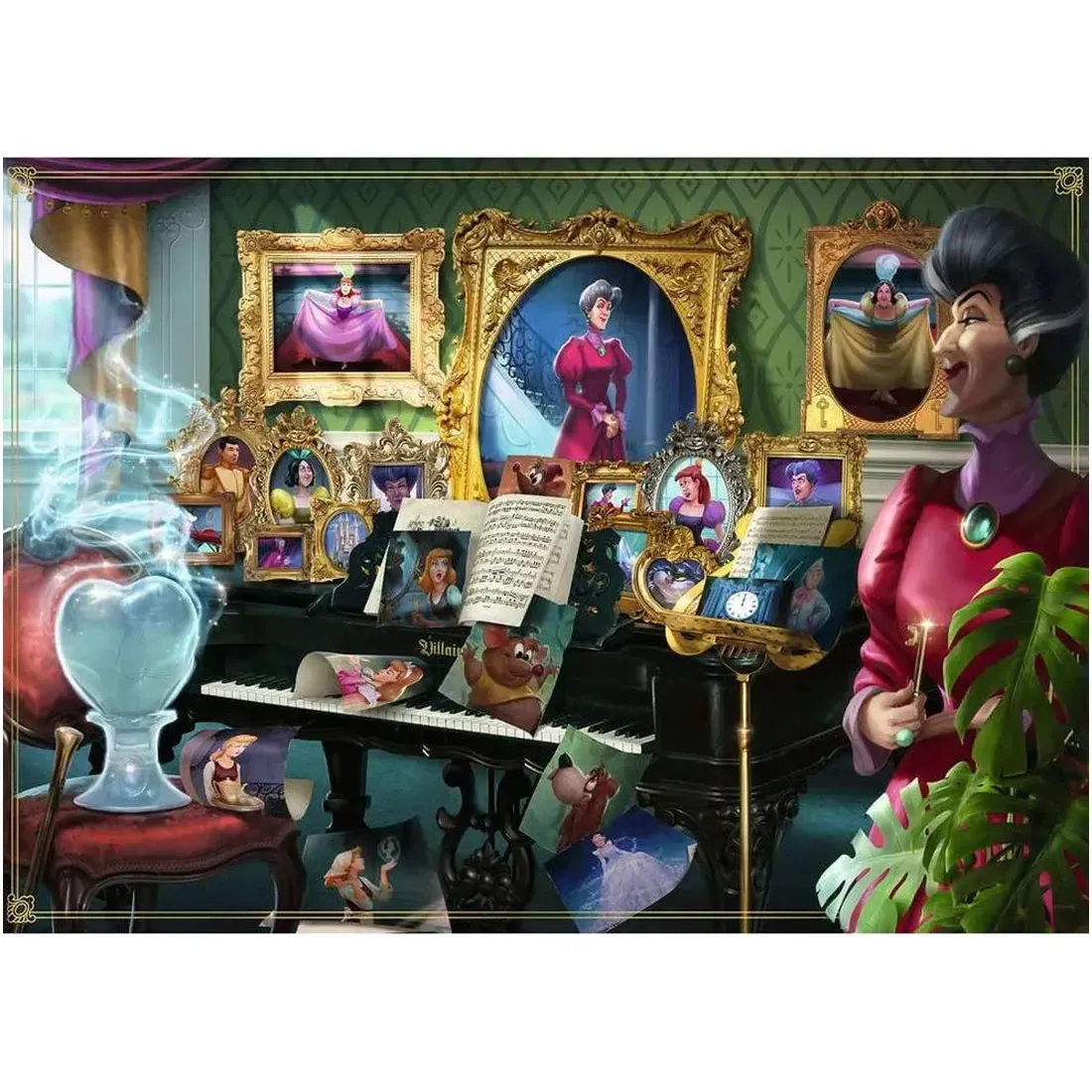 Disney: Villainous [Cinderella] - Lady Tremaine Jigsaw Puzzle (1000 Pieces) - Ravensburger - Image 2