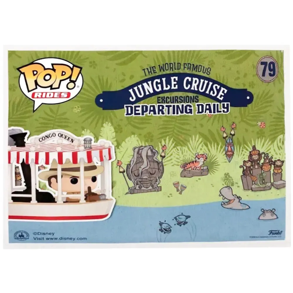 Disney [Walt Disney World] - Jungle Cruise Figure (3.5") - Funko - Pop! Rides Series (79) - Image 3